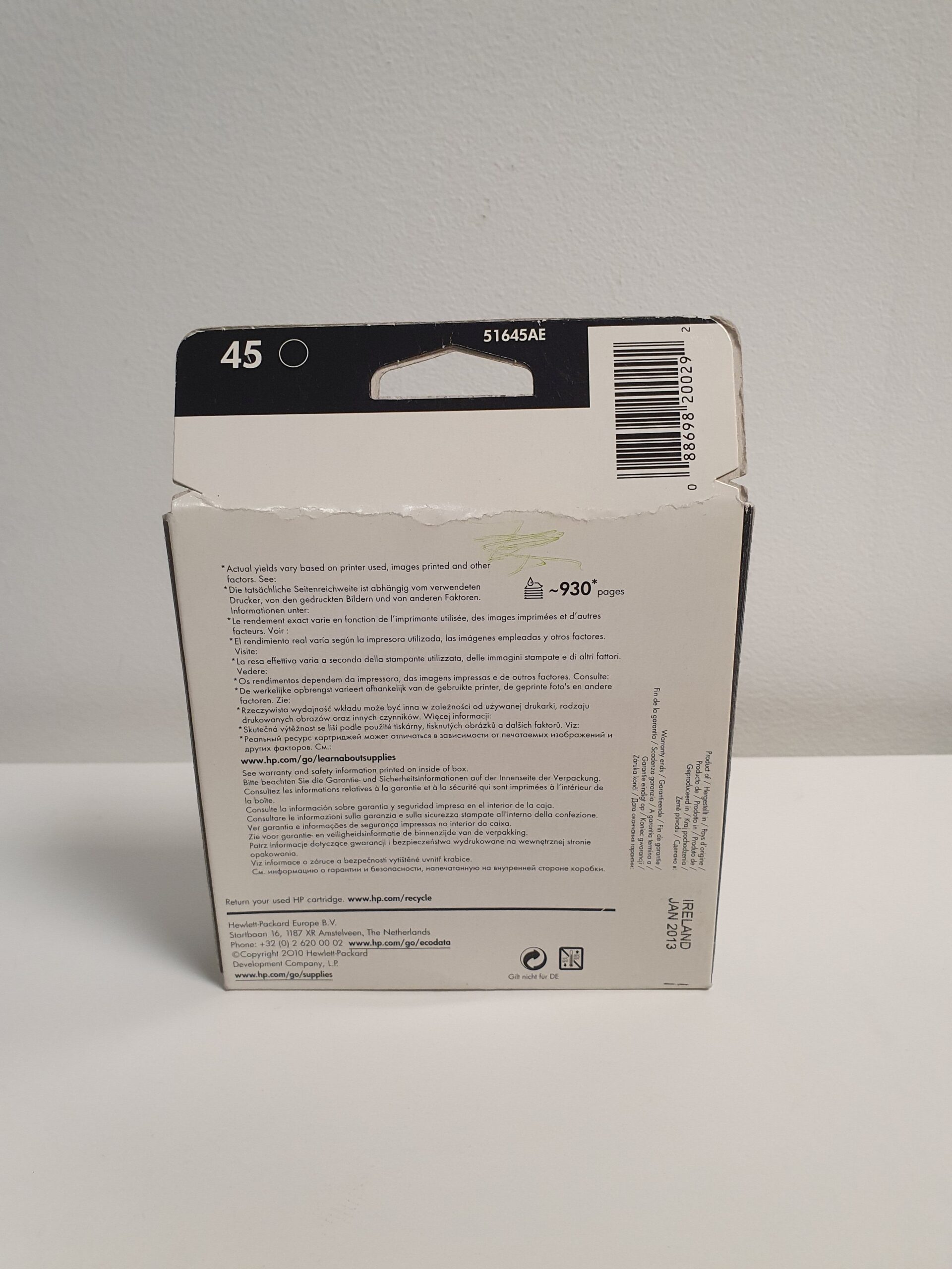 HP 45 tint Black - Image 2